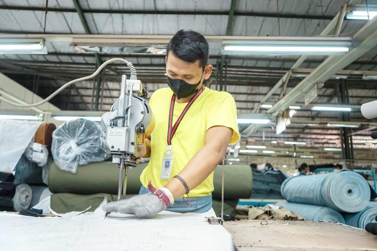 Range with production depth at Sandang Asia