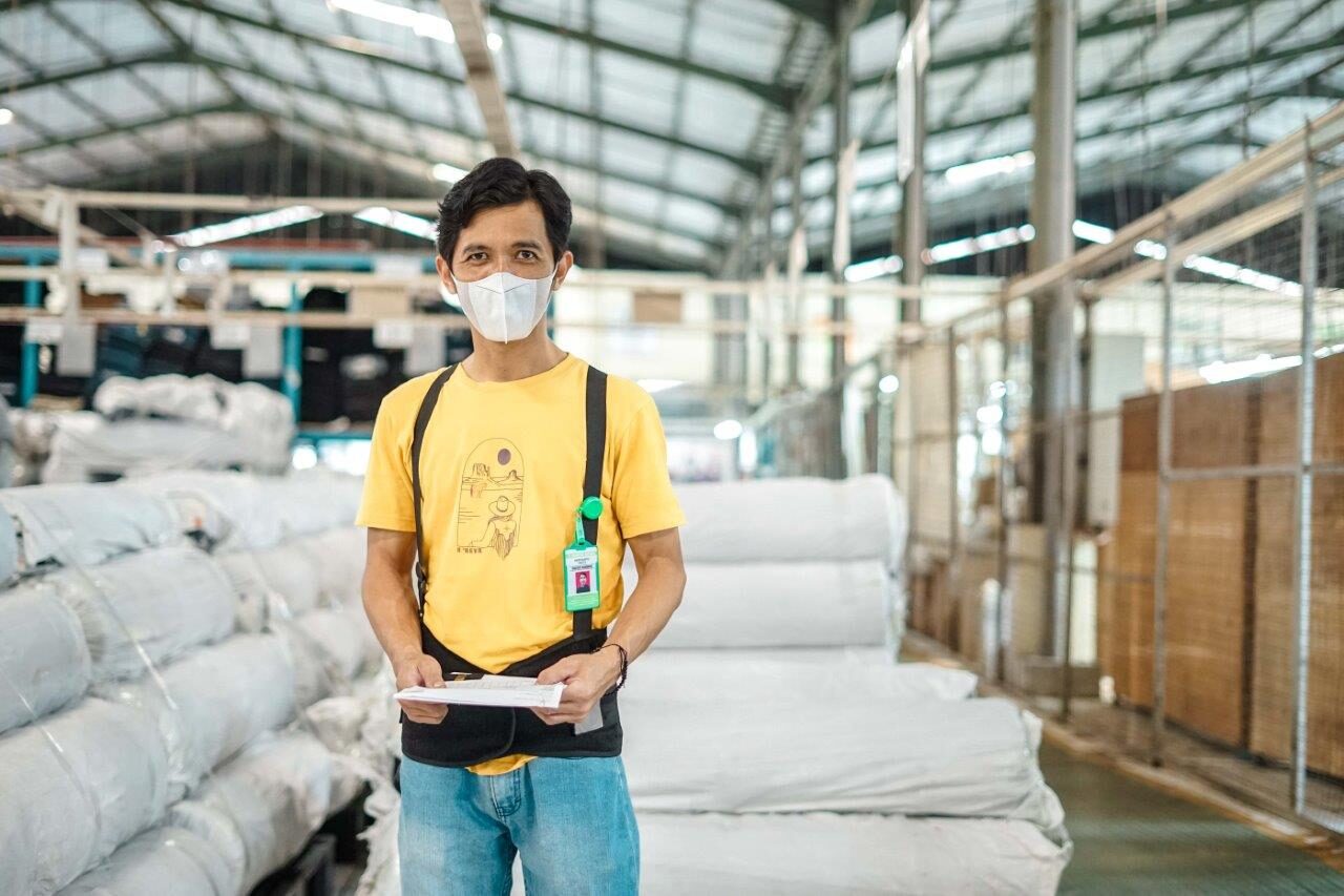 Garment manufacturing at Sandang Asia